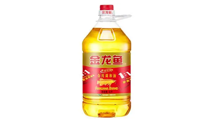 金龙鱼黄金比例食用植物调和油 5L/桶