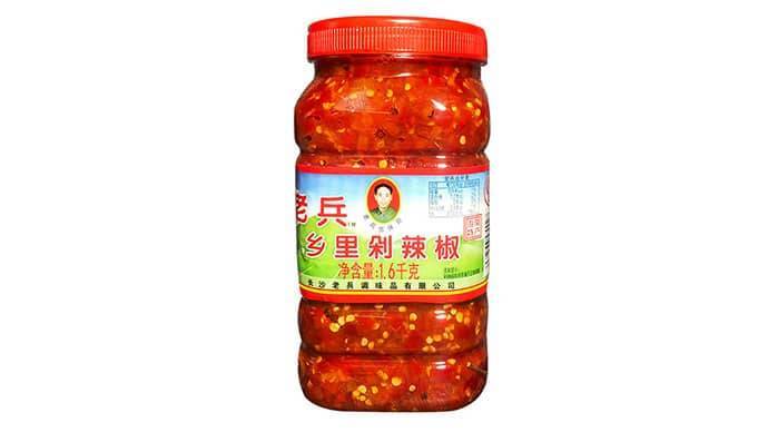 老兵乡里剁辣椒   1.4kg/瓶