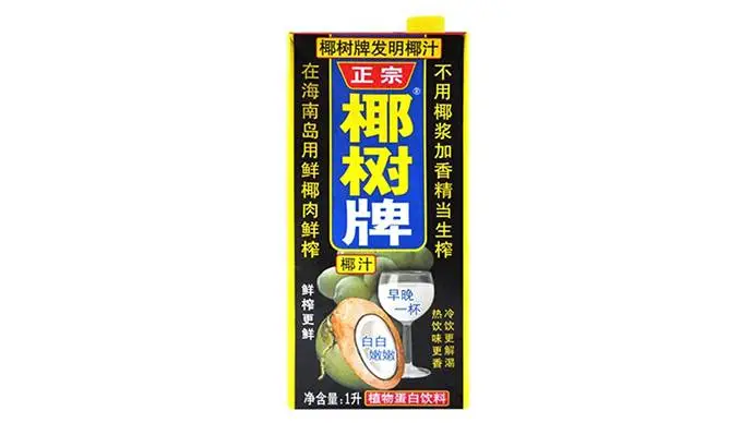 椰树椰汁饮料1L/盒 1/瓶