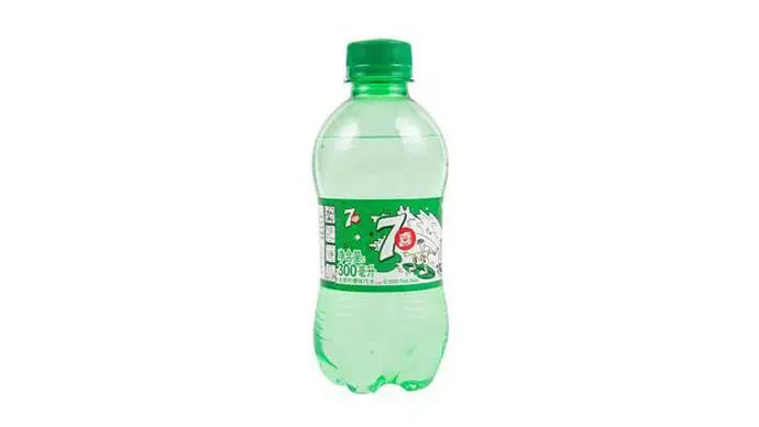 百事七喜柠檬味汽水 300ml*12瓶/件