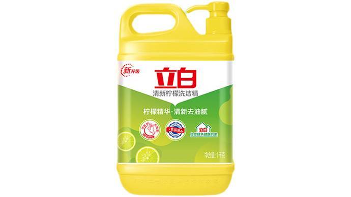 立白清新柠檬洗洁精 1kg/瓶