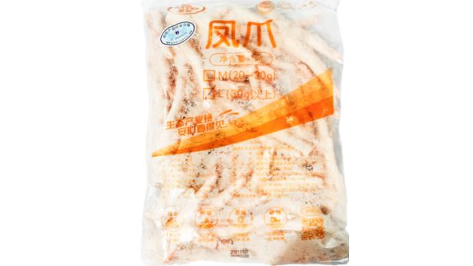  圣农 冷冻短鸡爪 凤爪 鸡脚1000g±50g/袋