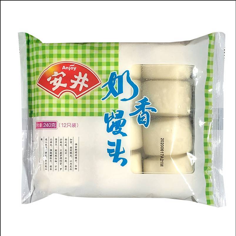 安井 奶香馒头240g/包