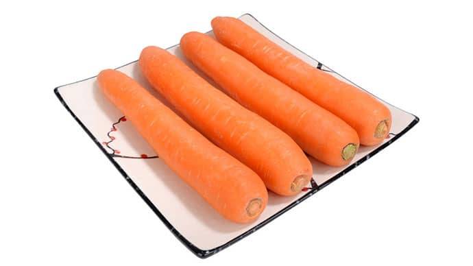 新鲜胡萝卜 300g-400g/根