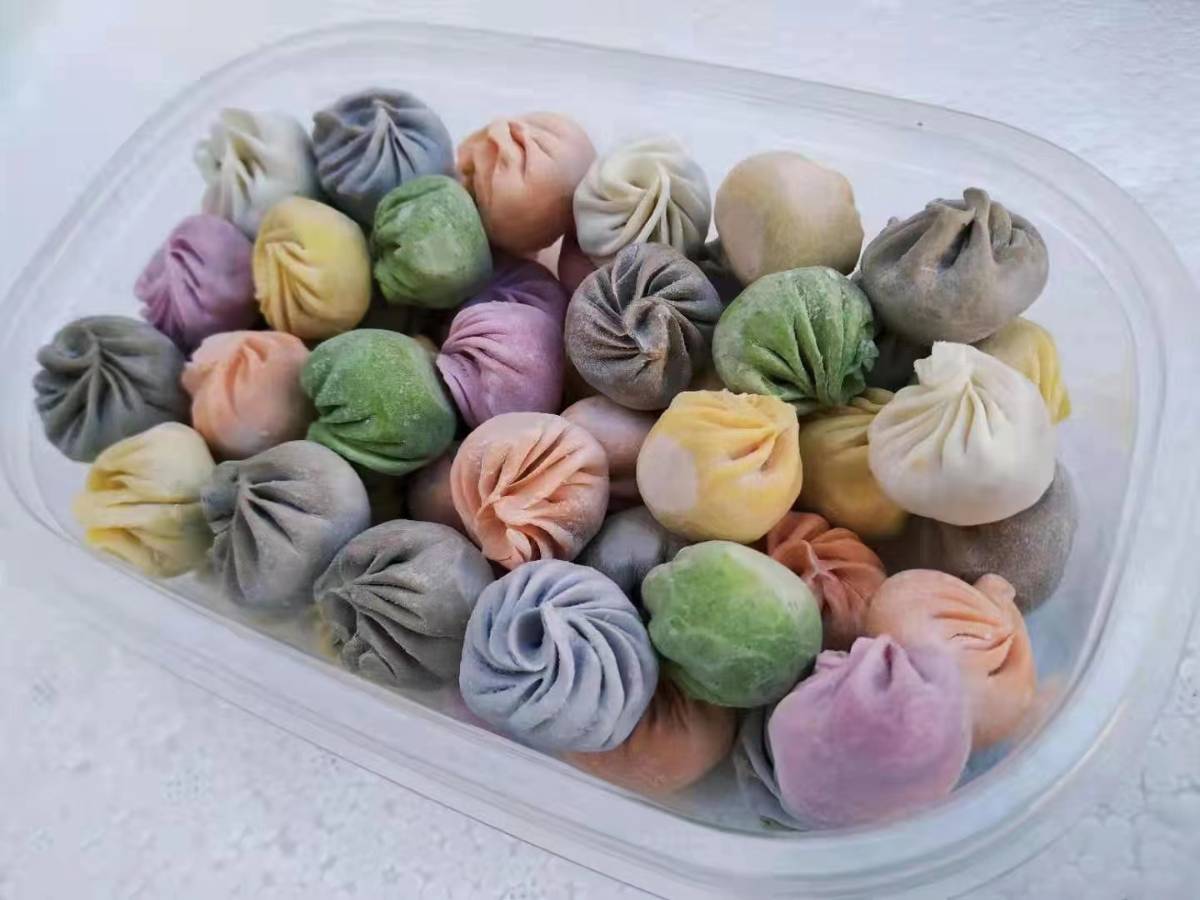 手工早餐迷你小笼包     500g/包约50个