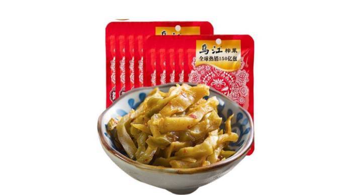 乌江  微辣榨菜丝     60g/包