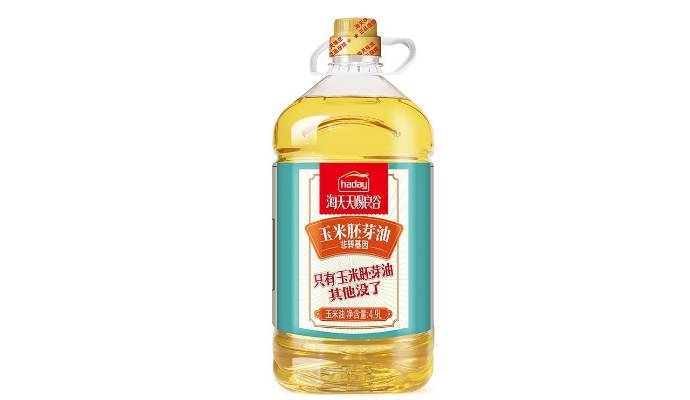 海天0添加玉米胚芽油     5L/桶