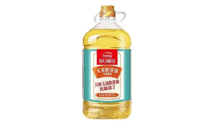 海天0添加玉米胚芽油5L 1/桶