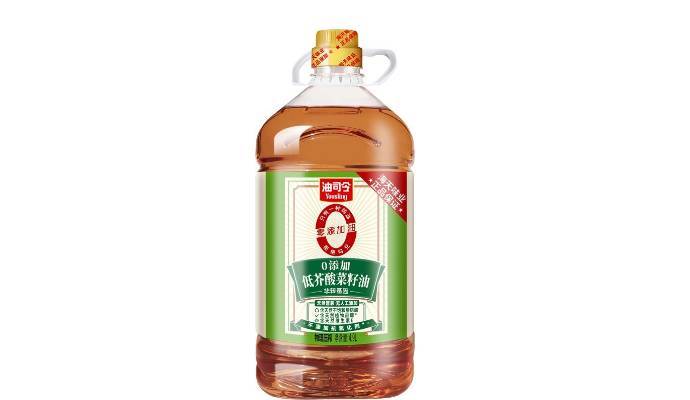 海天0添加低芥酸菜籽油     4.9L/桶