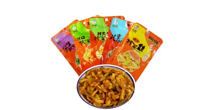 凤娃鲜榨菜片   60g/包