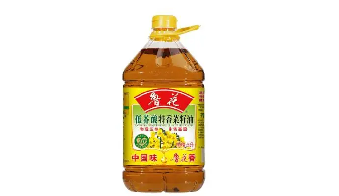 鲁花低芥酸特香菜籽油5L 1/桶