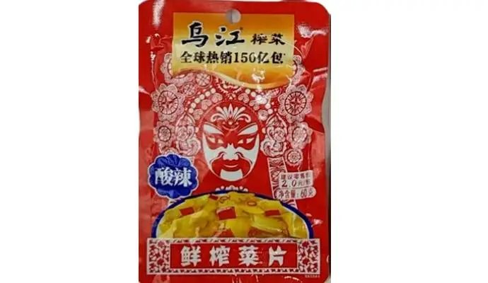乌江酸辣榨菜片 60g/包