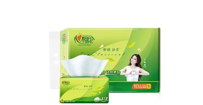 DT15120 心相印茶语丝享系列  120抽（10包装）
