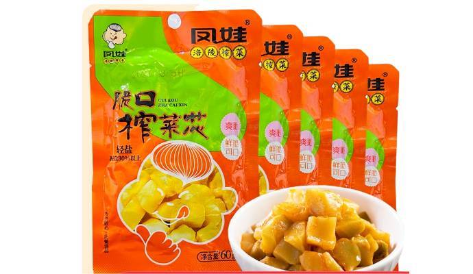 凤娃榨菜脆口榨菜芯    60g/袋