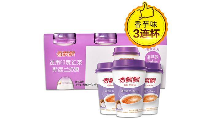 香飘飘经典香芋味80g 3连杯
