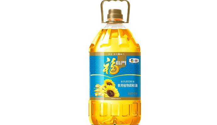 中粮福临门葵花籽清香食用植物调和油   5L/桶装