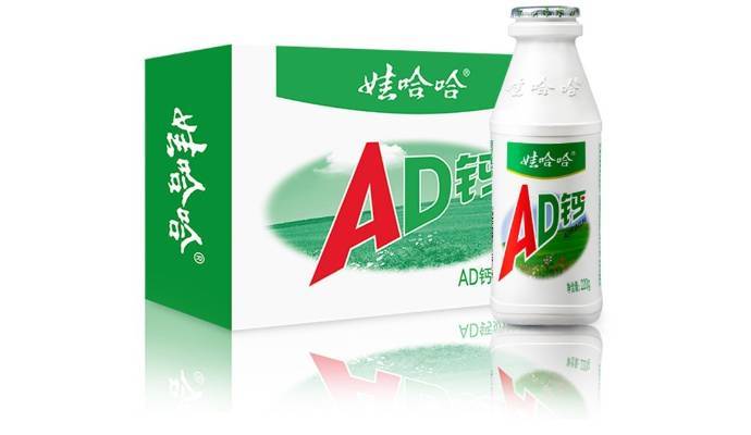 娃哈哈AD钙奶    220g*4瓶/排
