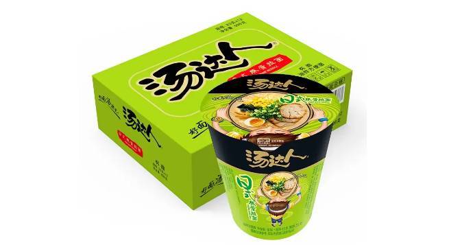 统一汤达人日式豚骨拉面  83g/杯