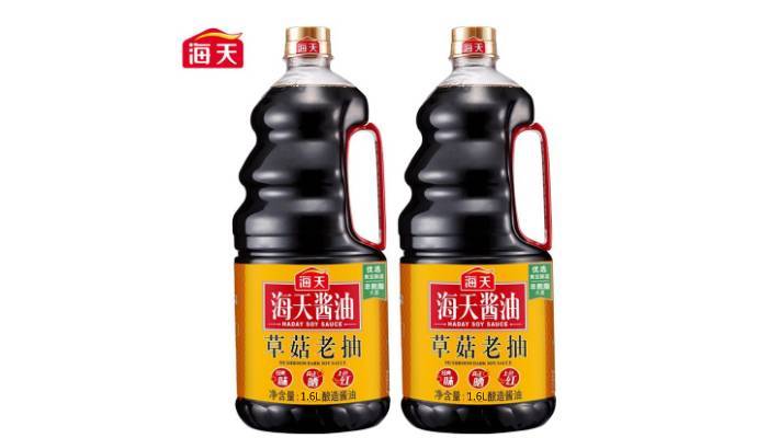 海天草菇老抽1.6L/桶