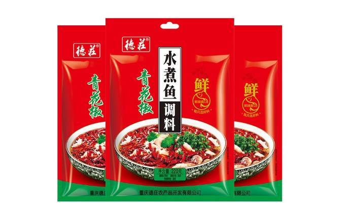 德庄青花椒水煮鱼调料   220g/袋