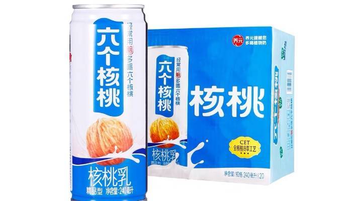 养元六个核桃   240ml*20罐/件
