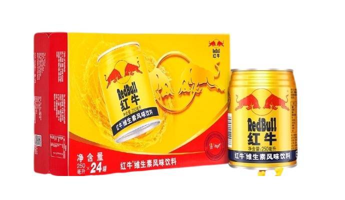 红牛维生素风味饮料250ml*24罐整箱能量饮料补充体能
