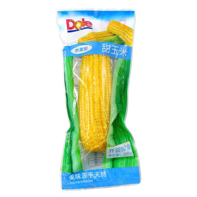 都乐佳农水果甜玉米   220g/根真空装开袋即食