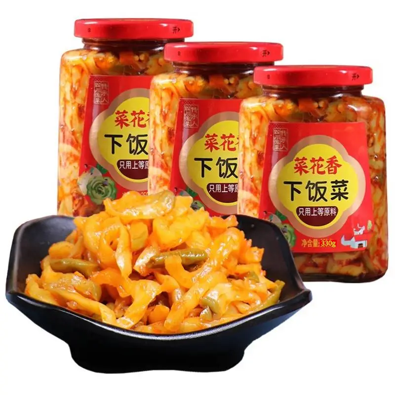 菜花香下饭菜   330g/瓶