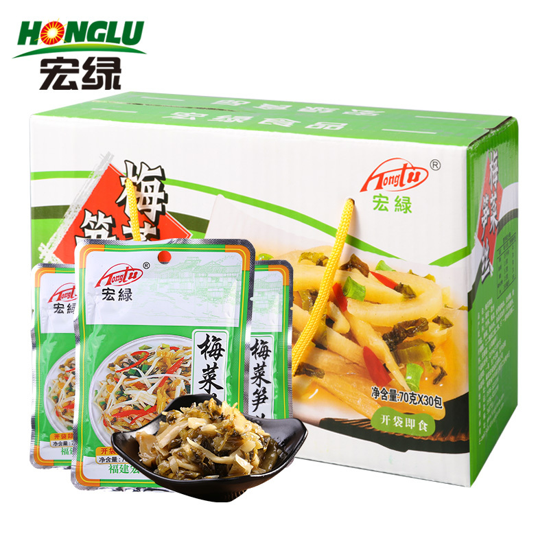 宏绿梅菜笋丝  70g/包酱菜下饭菜