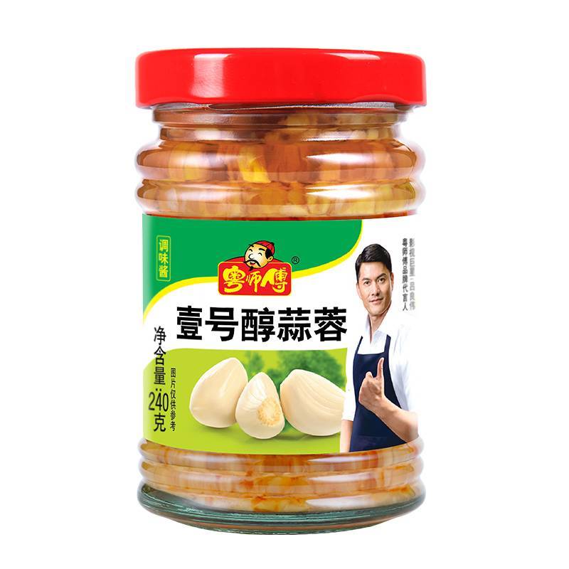 粤师傅壹号醇蒜蓉蒜泥酱   240g/瓶