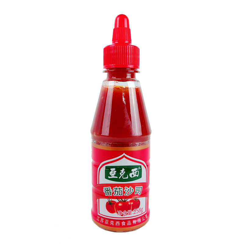 亚克西番茄沙司   258g小瓶挤挤装番茄酱