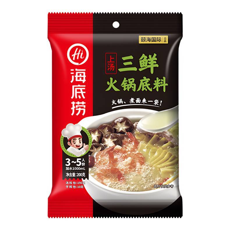 海底捞上汤三鲜菌汤   110g/包