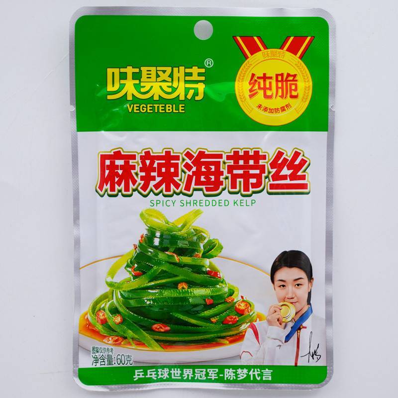 味聚特麻辣海带丝   60g/包