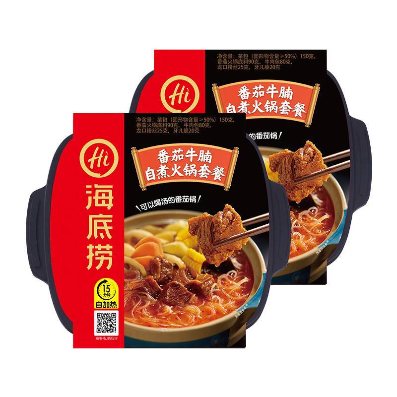 海底捞自热火锅番茄牛腩   365g/盒