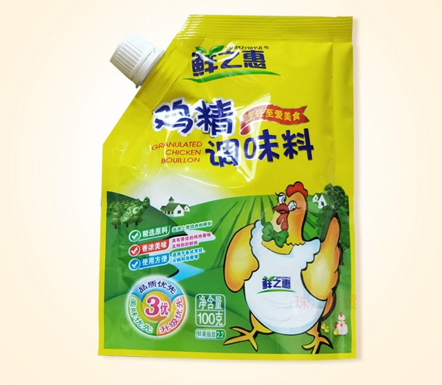 鲜之惠加鲜带嘴鸡精   100g/包