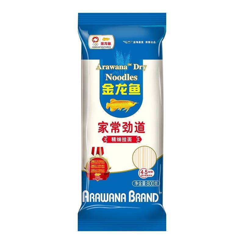 金龙鱼家常系列劲道挂面   800g/包