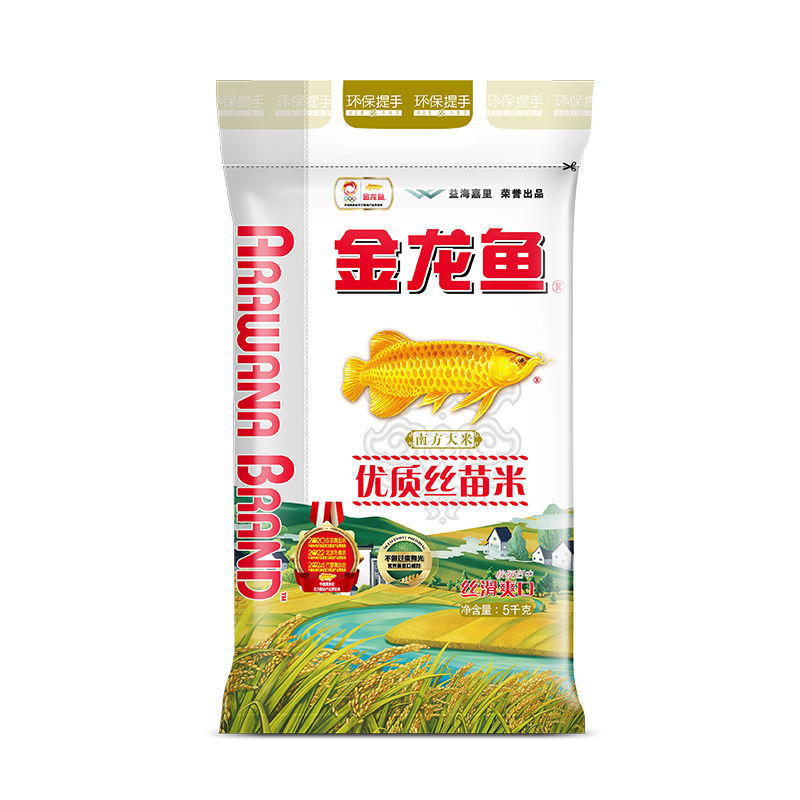 金龙鱼优质丝苗米  5kg 低氧保鲜包