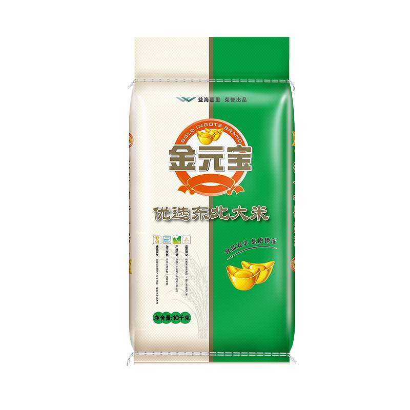 金元宝优选特选东北大米袋装  10kg/包