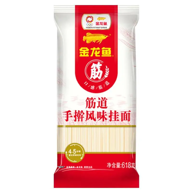 金龙鱼劲道手擀风味挂面   618g/袋
