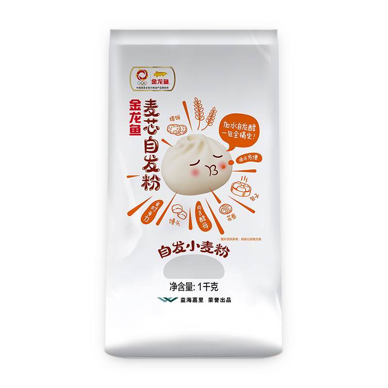 金龙鱼自发麦芯小麦粉1kg/袋