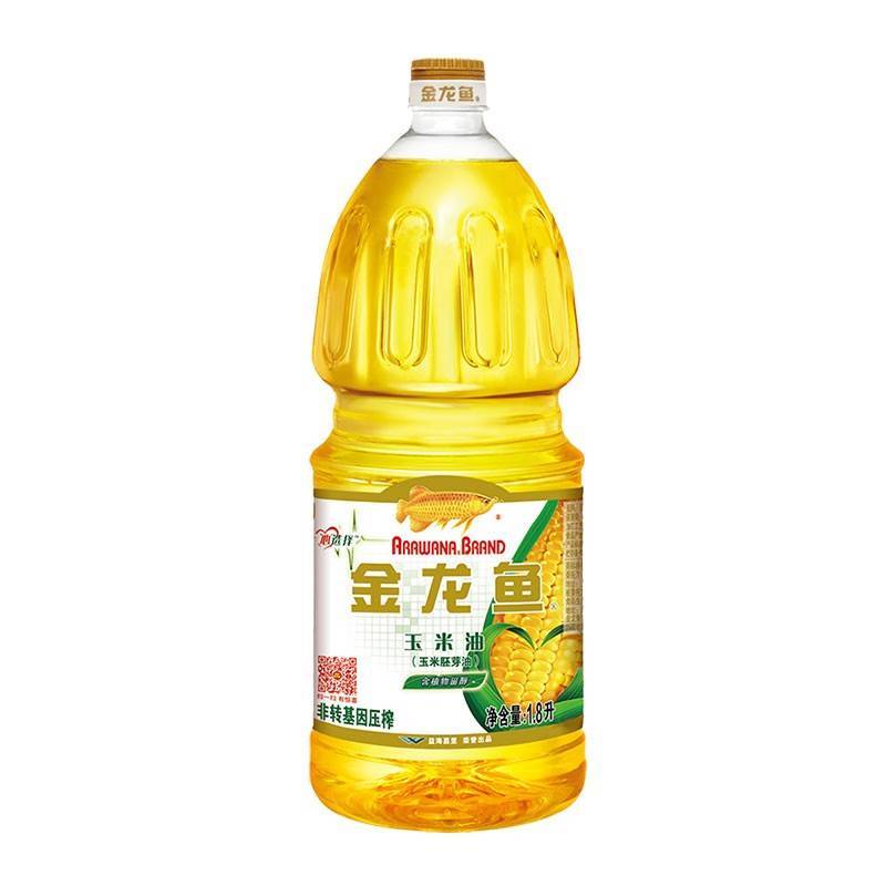 金龙鱼食用油非转基因玉米胚芽油   1.8L/瓶