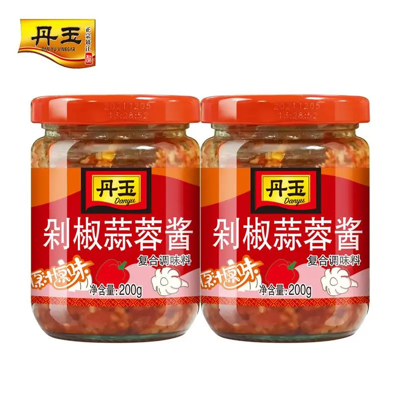 丹玉鲜香剁椒蒜蓉酱   200g/瓶