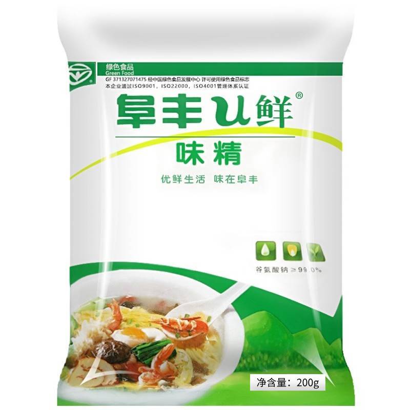 阜丰u鲜味精   200g/包
