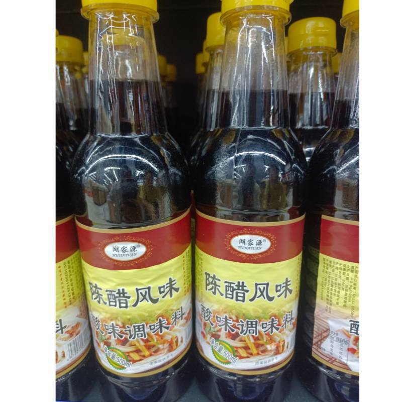 湖家源陈醋风味酸味调味汁   500ml/瓶