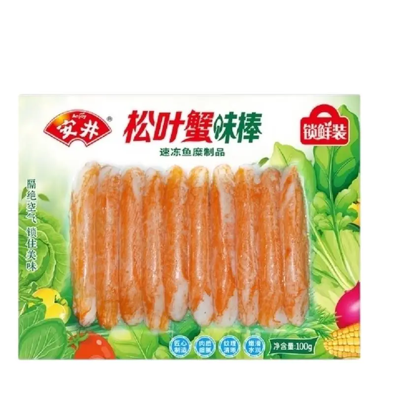 安井新品松叶蟹味棒锁鲜装   100g/袋