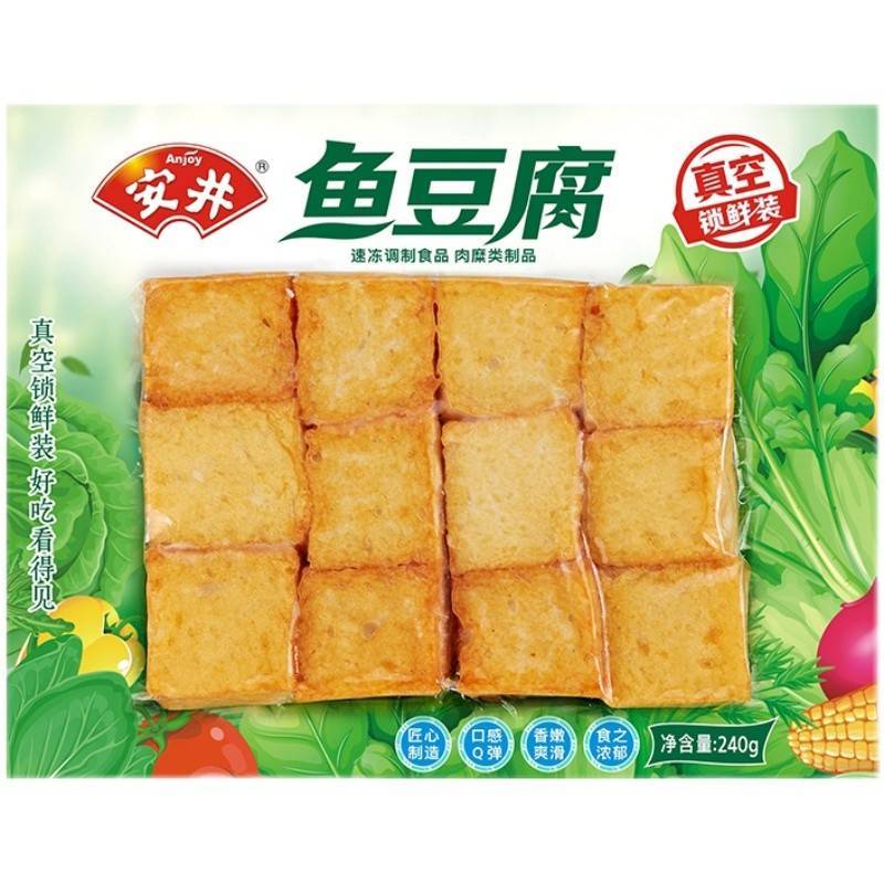 安井锁鲜装鱼豆腐  240g/包