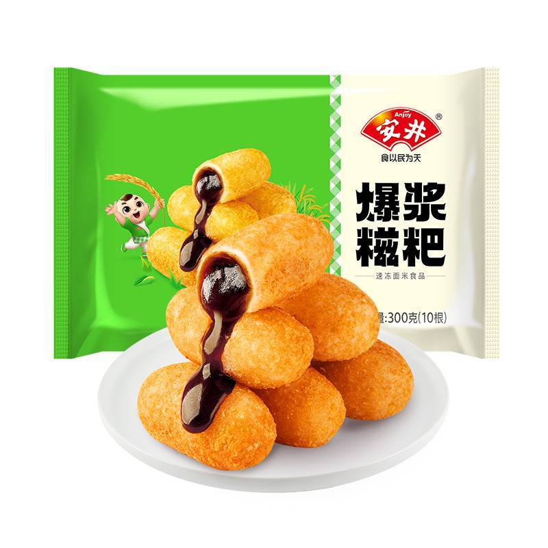 整箱安井爆浆糍粑  300g/ 包
