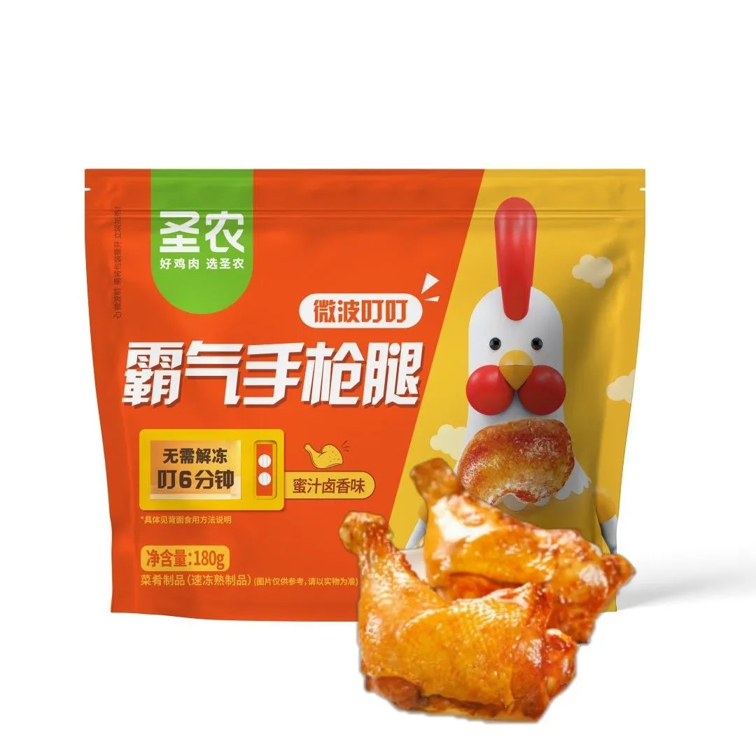 圣农霸气手枪腿(蜜汁卤香味) 180g/包