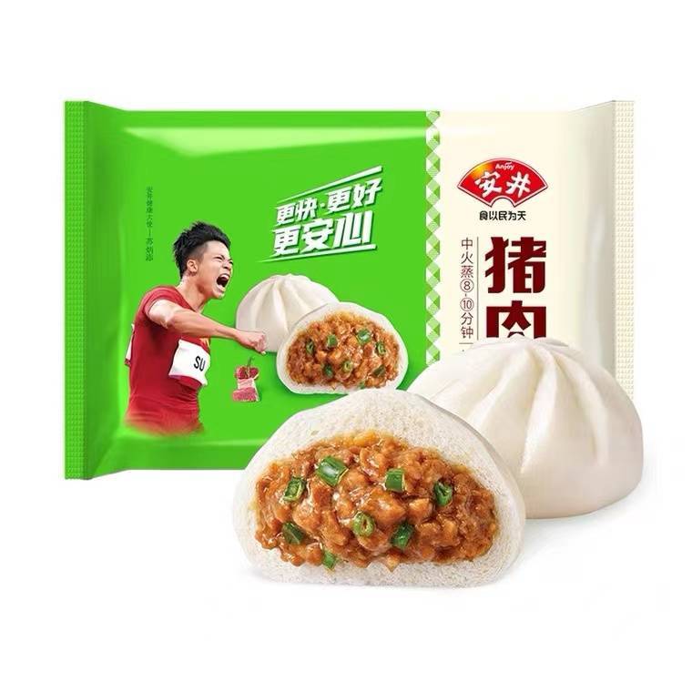 安井猪肉包鲜肉叉烧包  360g/包