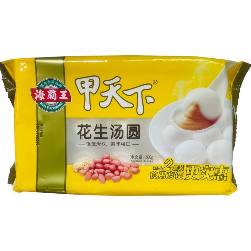 海霸王甲天下花生味汤圆  600g/包